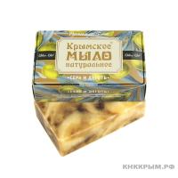 Крымское натуральное мыло на оливковом масле Серно-дегтярное 100 г